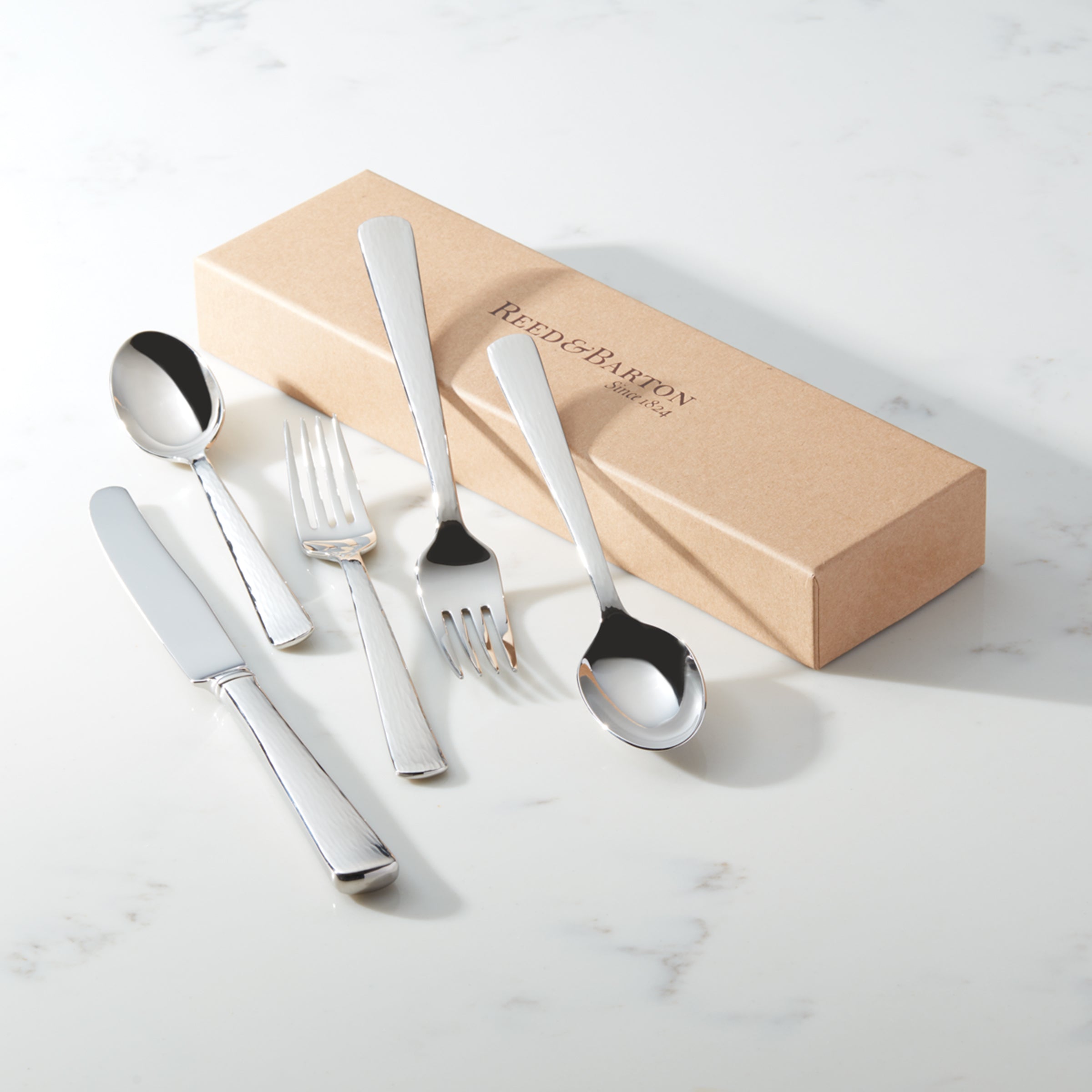 Silver Echo 5 Piece Place Setting - Image 3