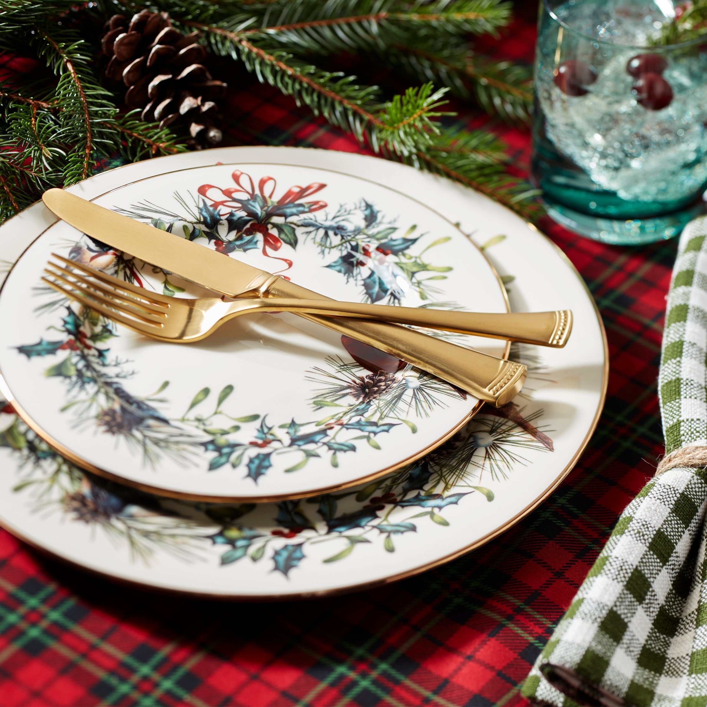 Winter Greetings Bread Plate - Image 6