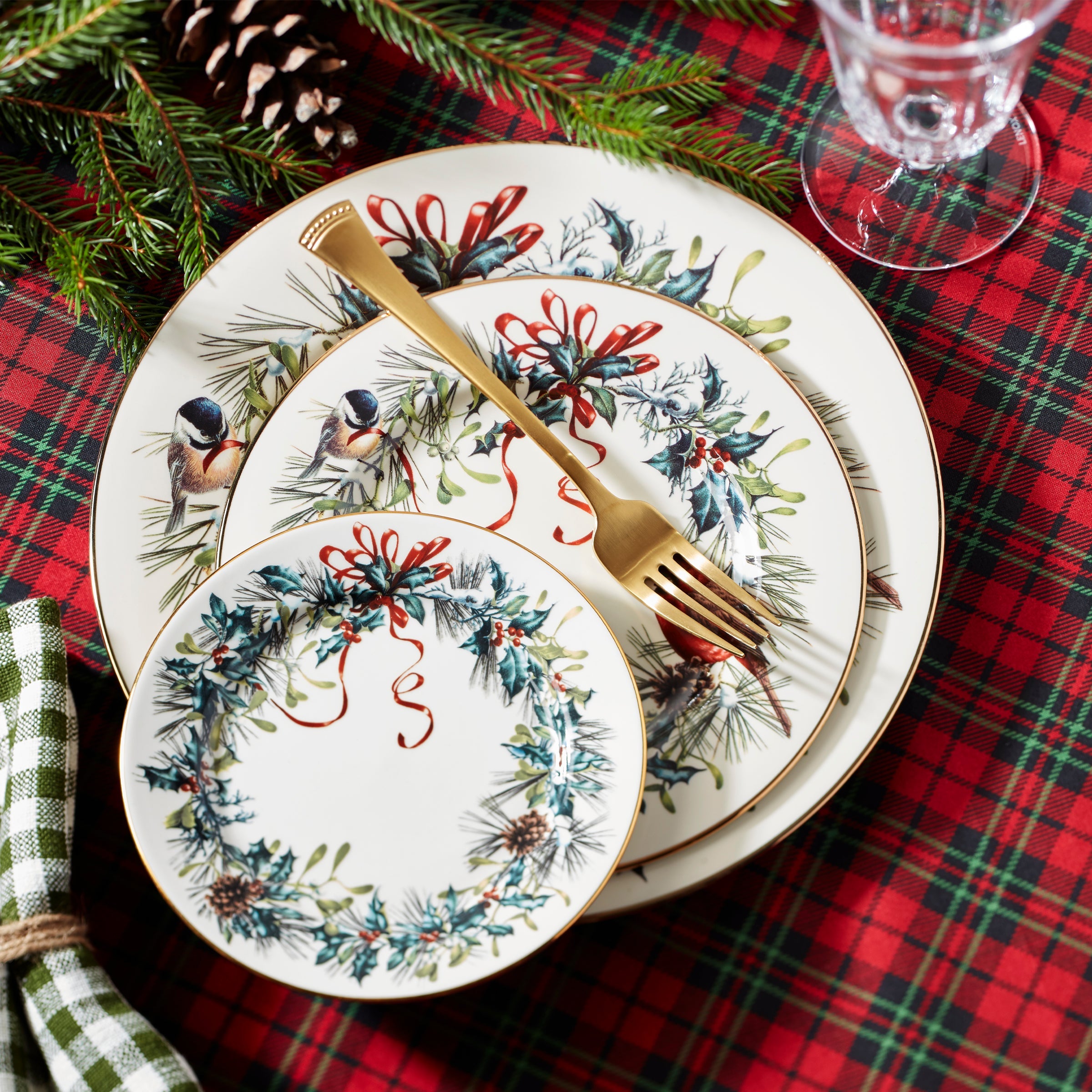 Winter Greetings Bread Plate - Image 3