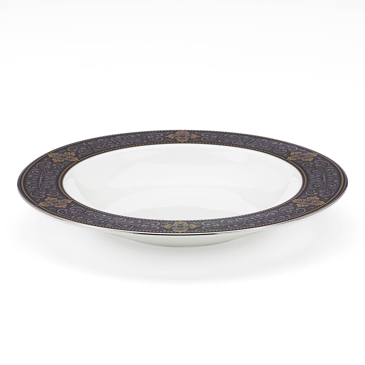 Vintage Jewel Rimmed Bowl - Image 2