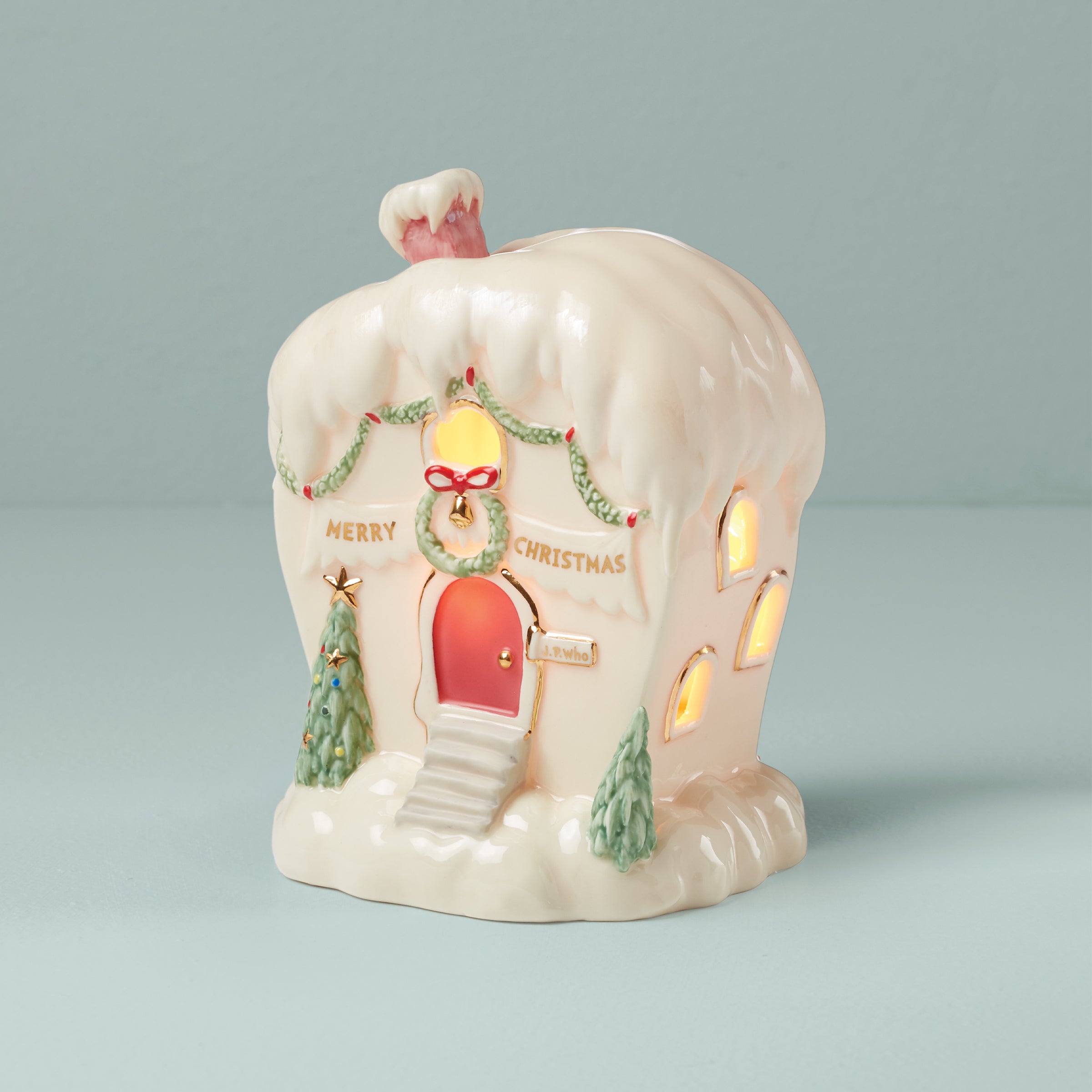 Who-Ville The House of J.P. Who Lit Figurine