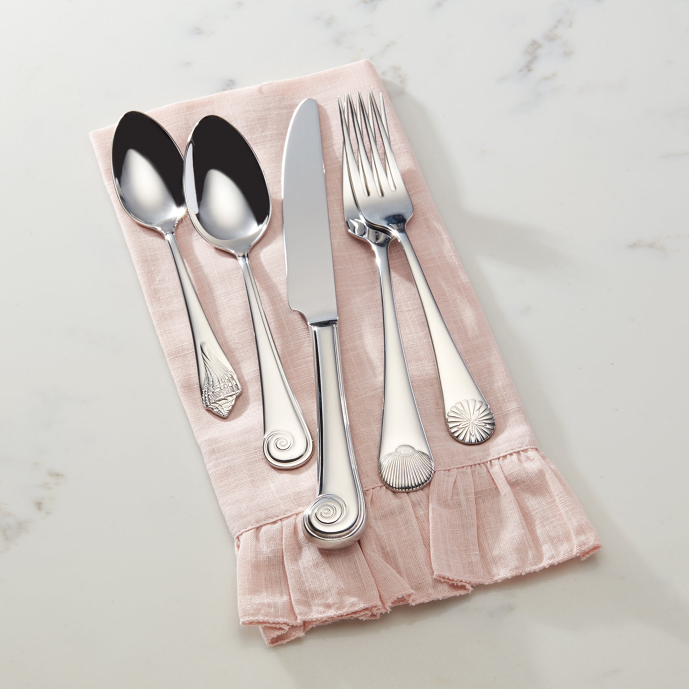 Sea Shell 5 Piece Place Setting - Image 3
