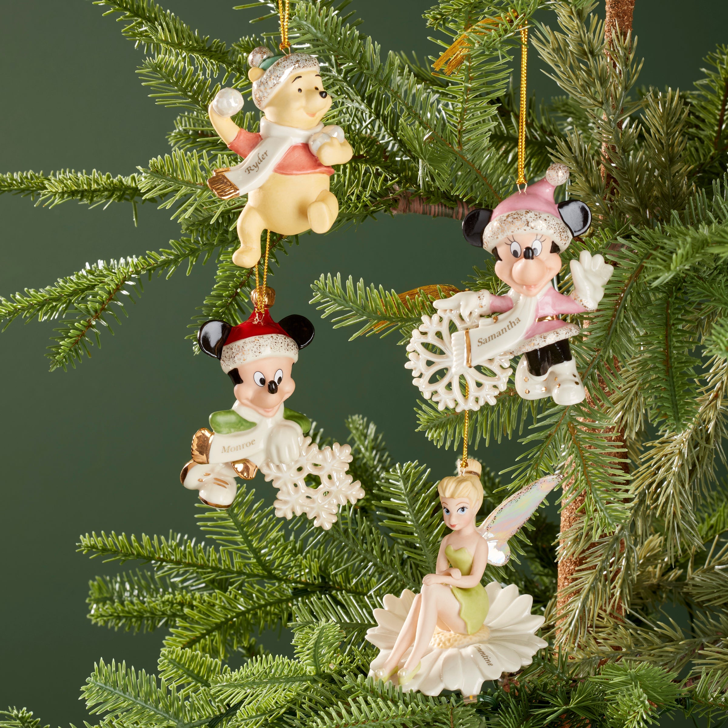 Personalized Mickey Mouse Snowflake Ornament - Image 5