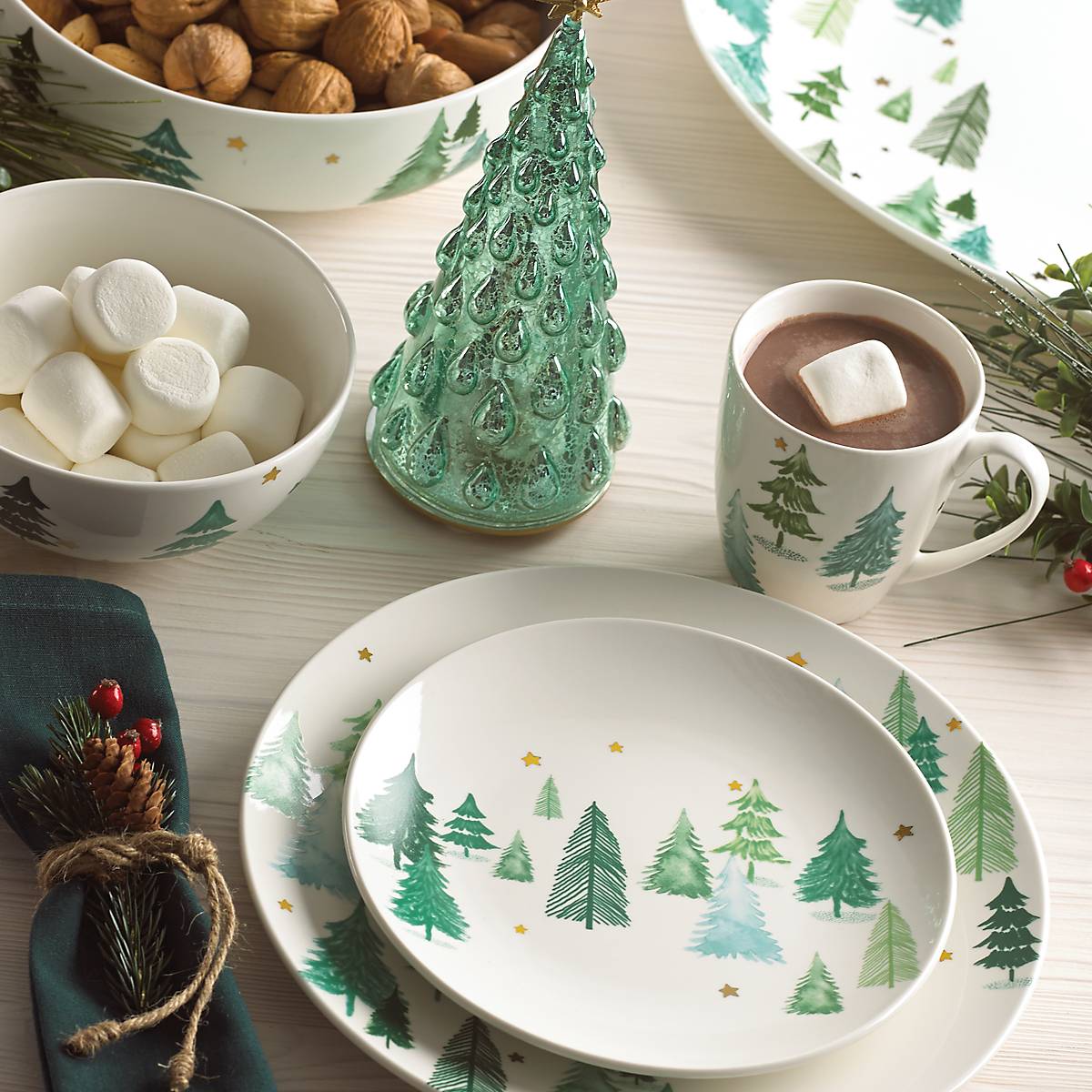 Balsam Lane Dinner Plates - Set of 4 - Image 3