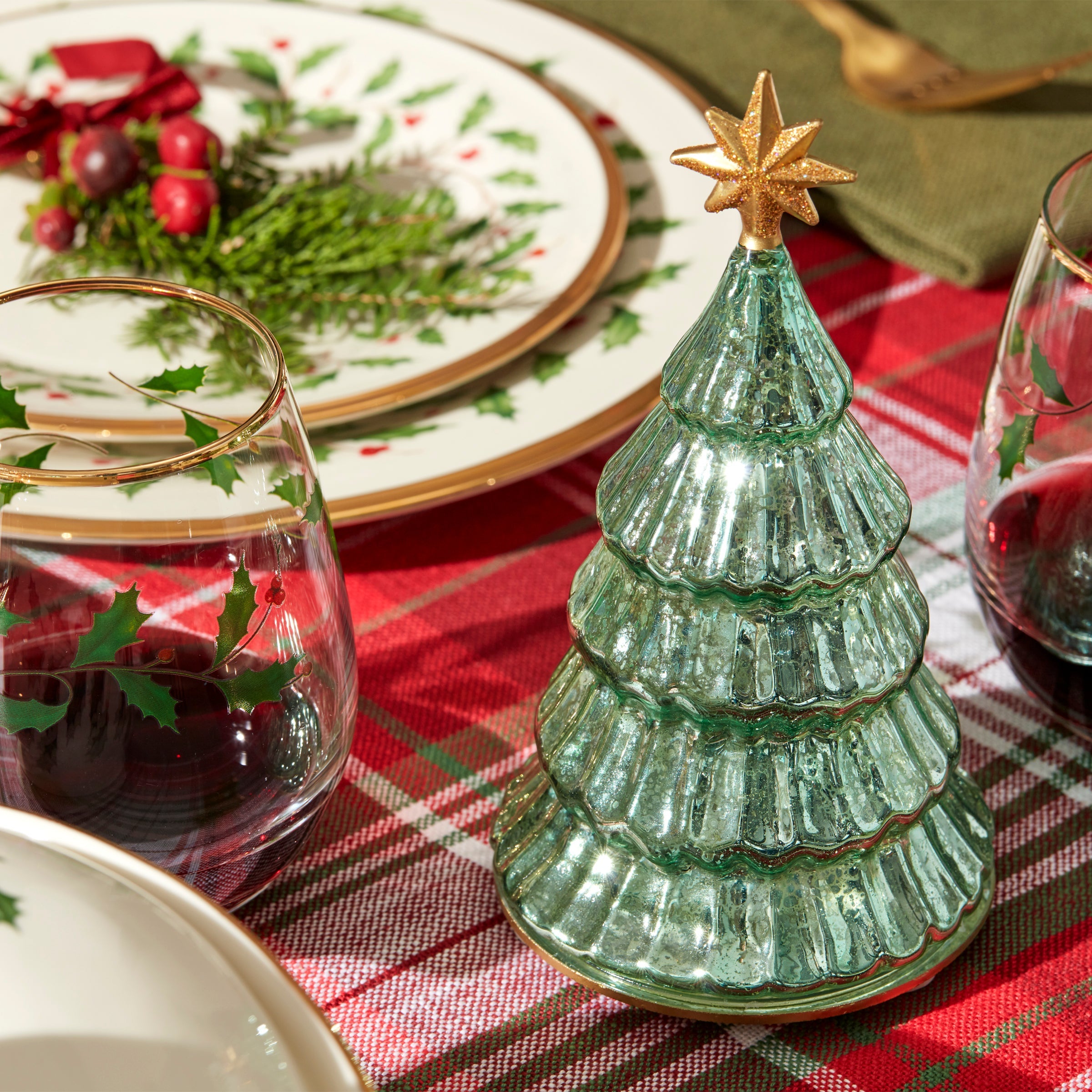 Radiant Light Lit Pine Tree - Image 5