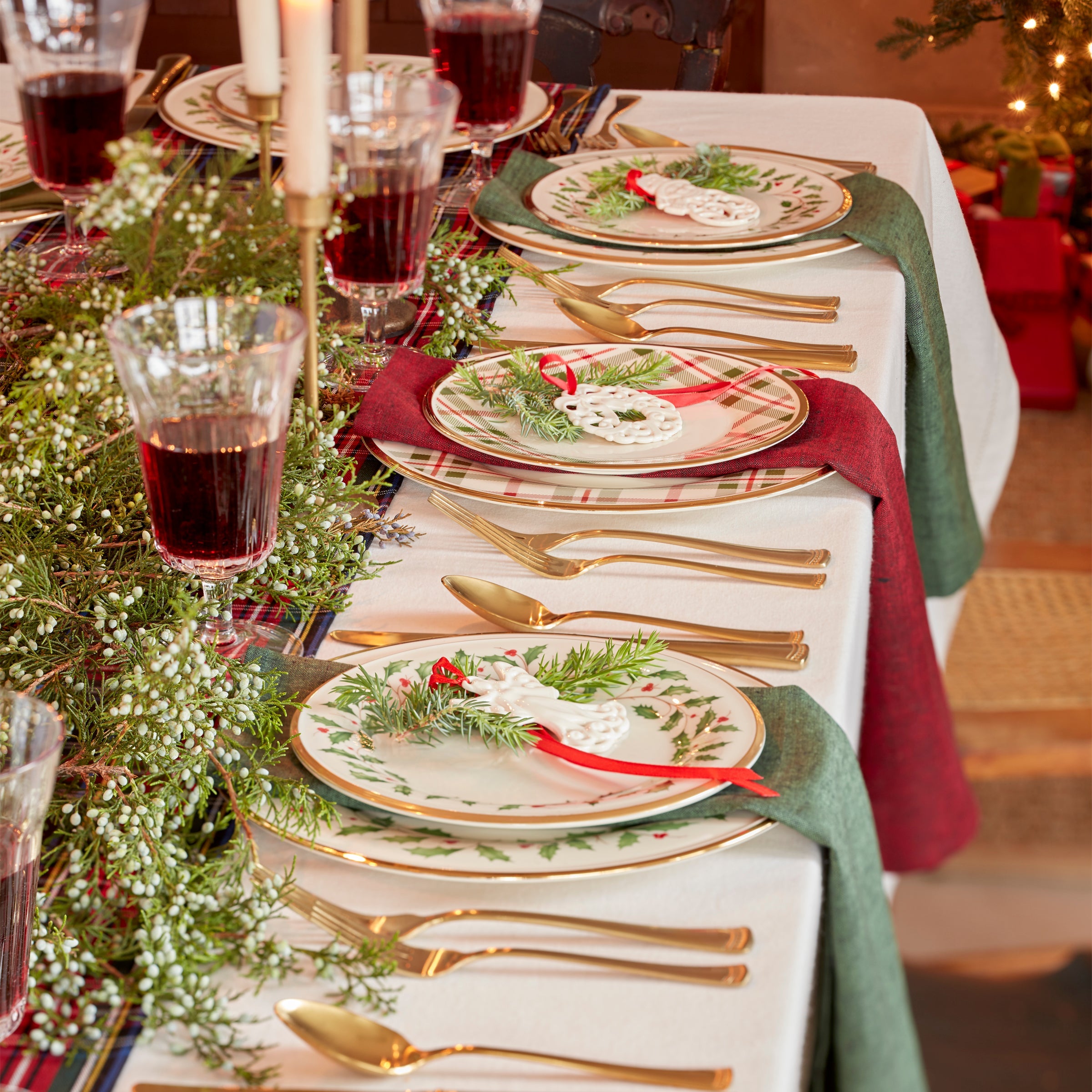 Holiday 6-Piece Dinner Plate Set - Image 4