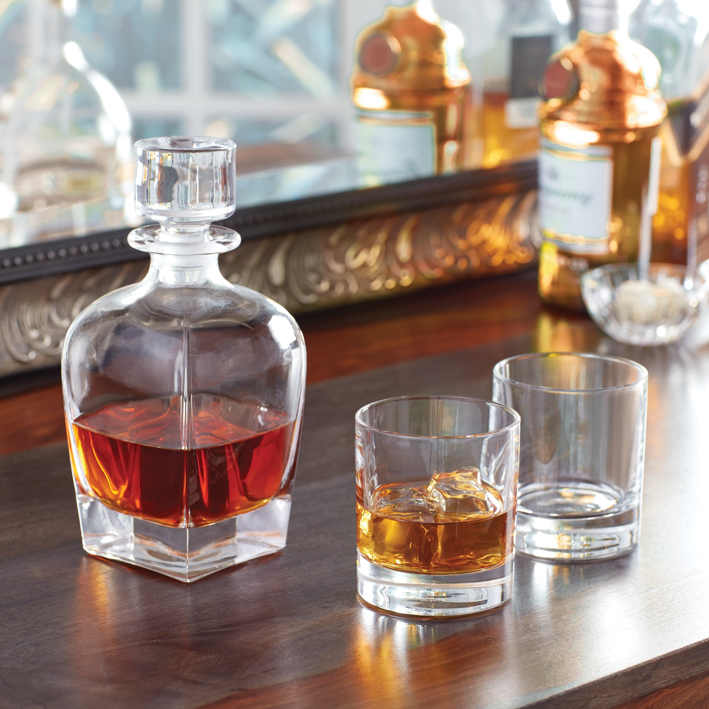 Tuscany Classics 3 pc Decanter & Glass Set - Image 4