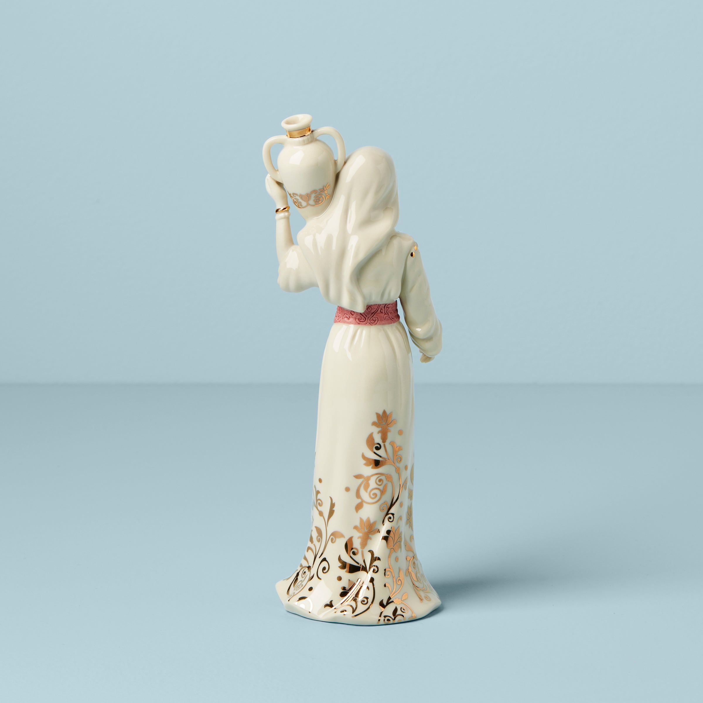 First Blessing Nativity Woman & Jug Figurine - Image 2