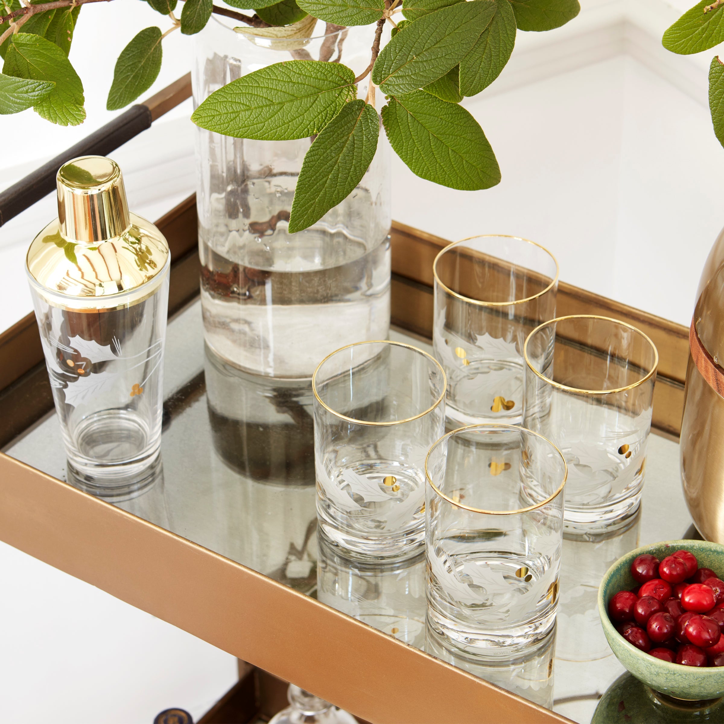Holiday Gold Pitcher - Image 4