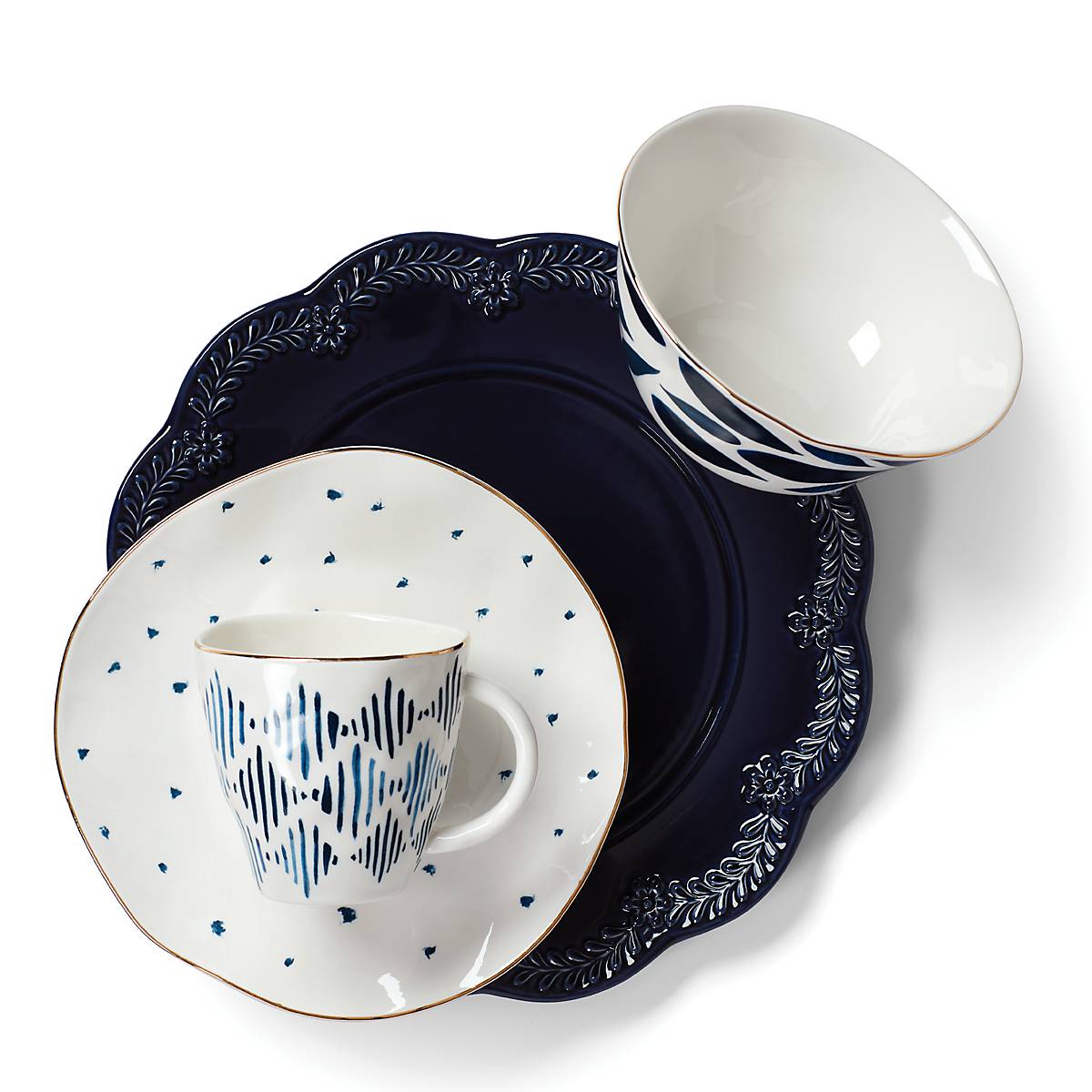 Blue Bay Dessert Mugs - Set of 4 - Image 5