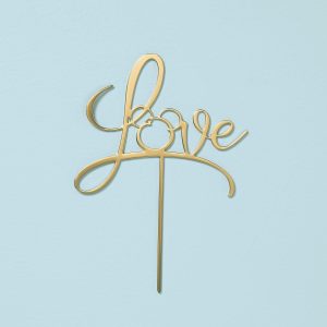 Disney Bridal Cake Topper
