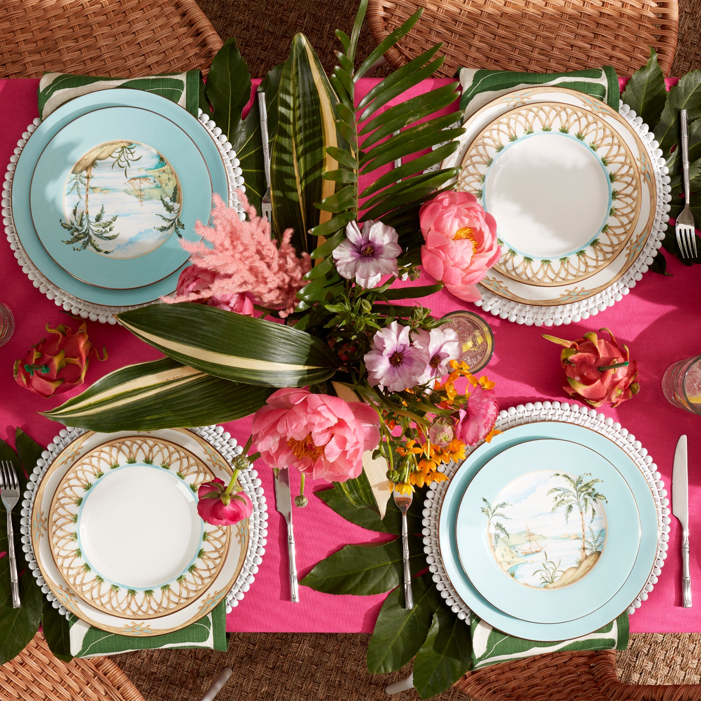British Colonial Tradewind Dinner Plate - Image 3
