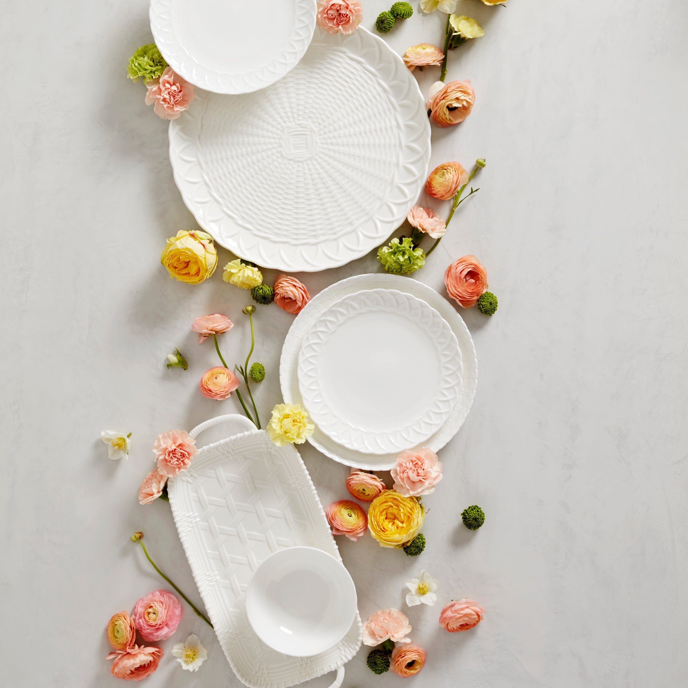Wicker Creek Accent Plates - Set of 4 - Image 3
