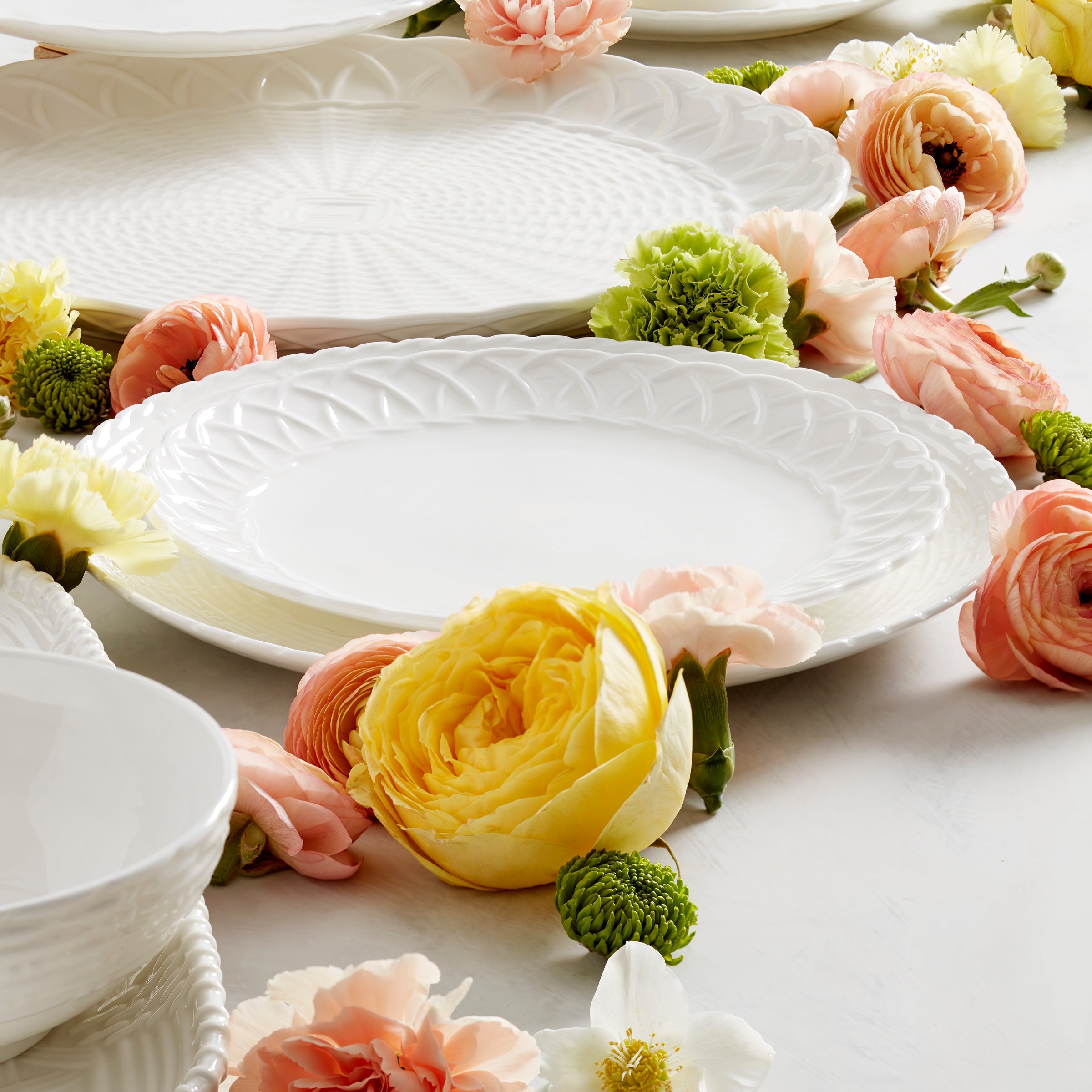 Wicker Creek Accent Plates - Set of 4 - Image 2