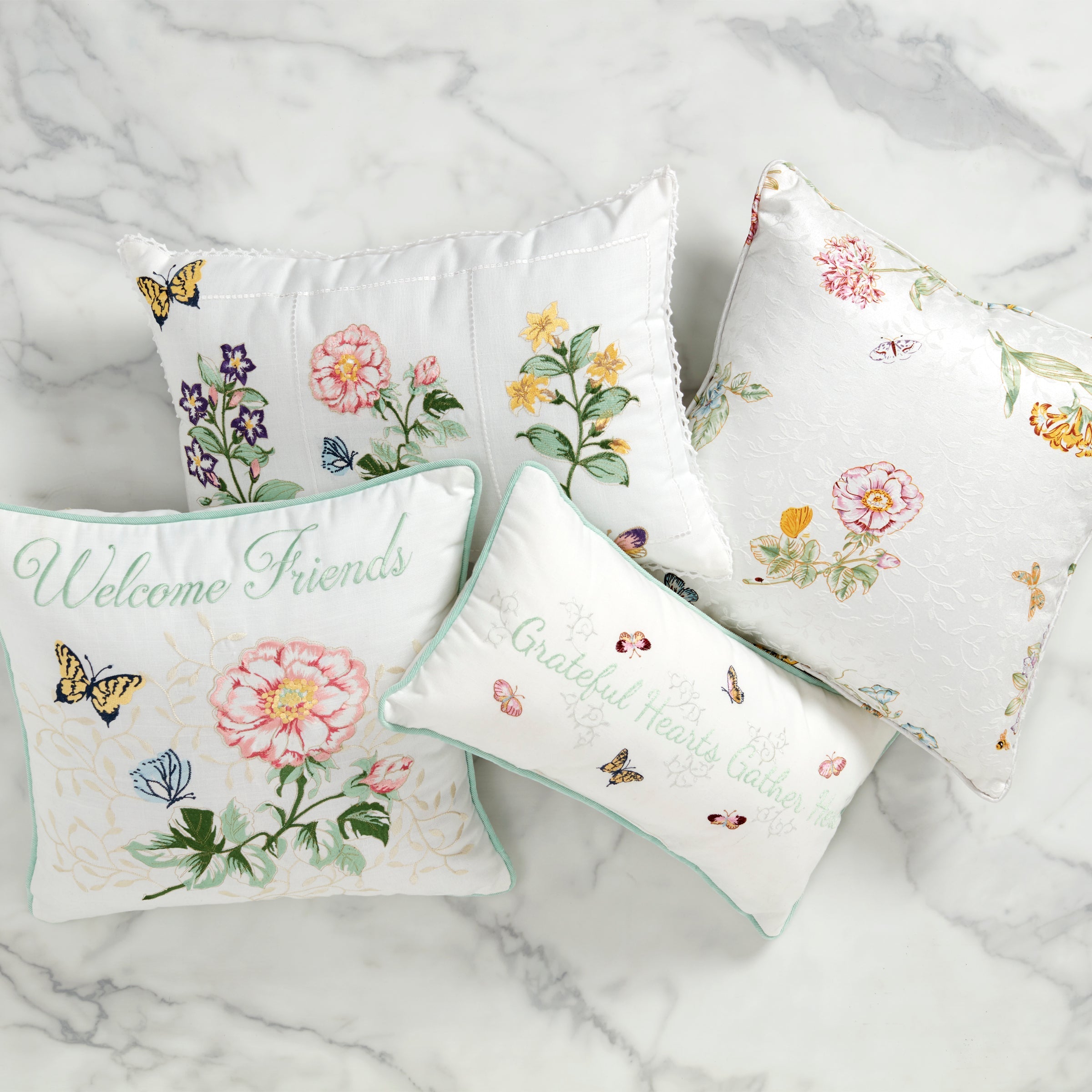 Butterfly Meadow Live Well Pillow 10X20 - Image 3