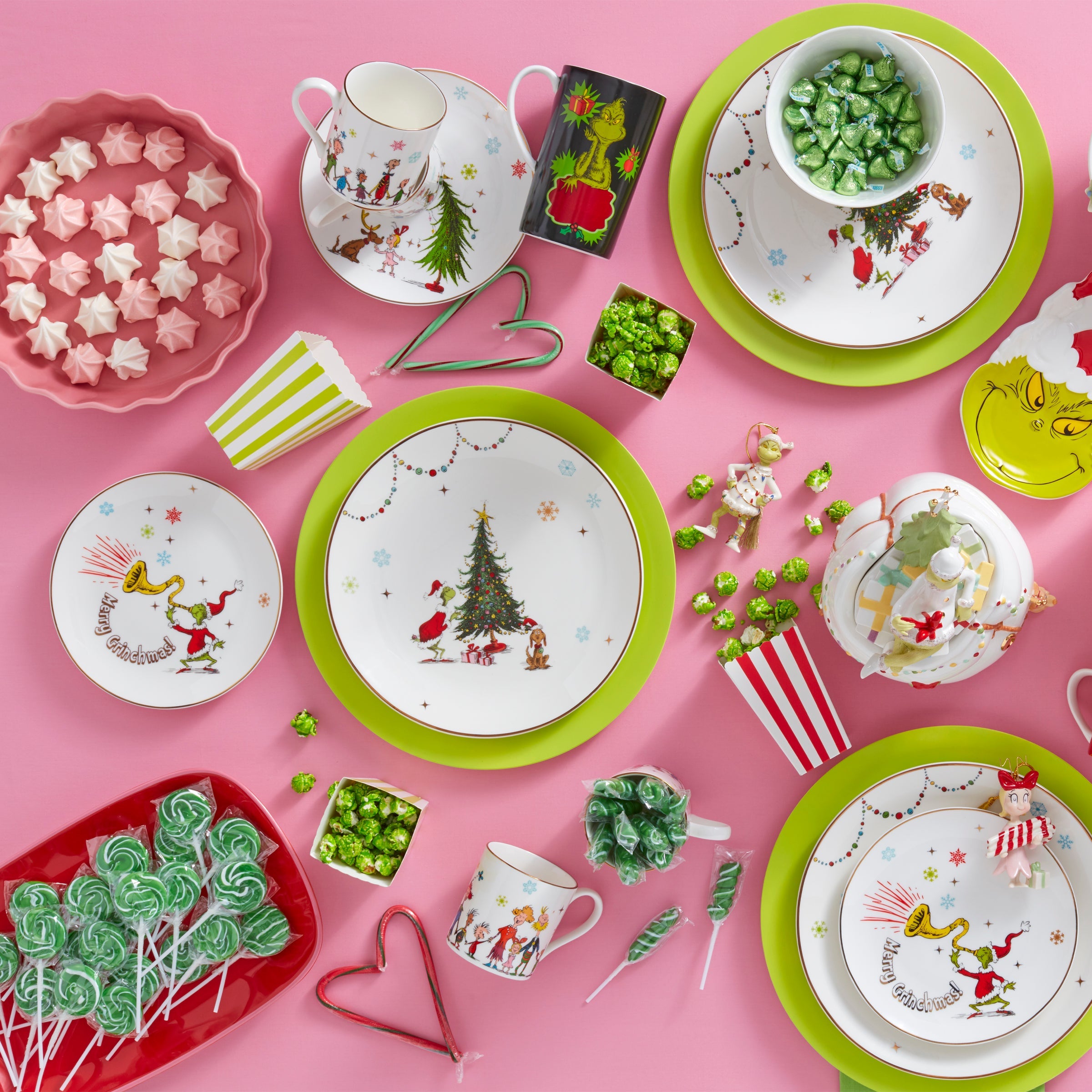 Merry Grinchmas Mugs - Set of 4 - Image 2