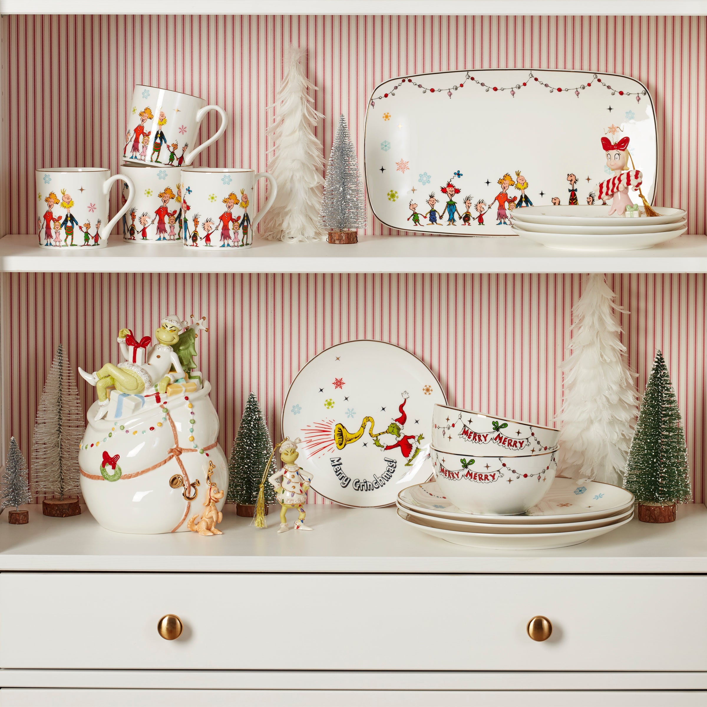 Merry Grinchmas Assorted Accent Plates - Set of 4 - Image 7
