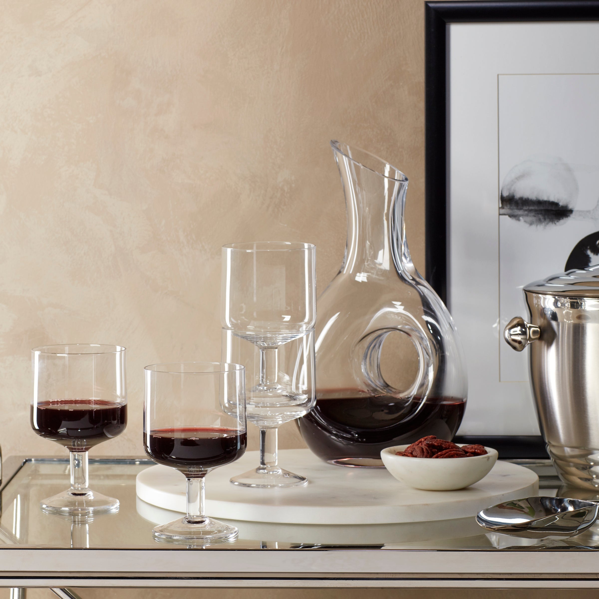 Tuscany Classics Stackable Wine Glass - Set Of 4 - Image 6