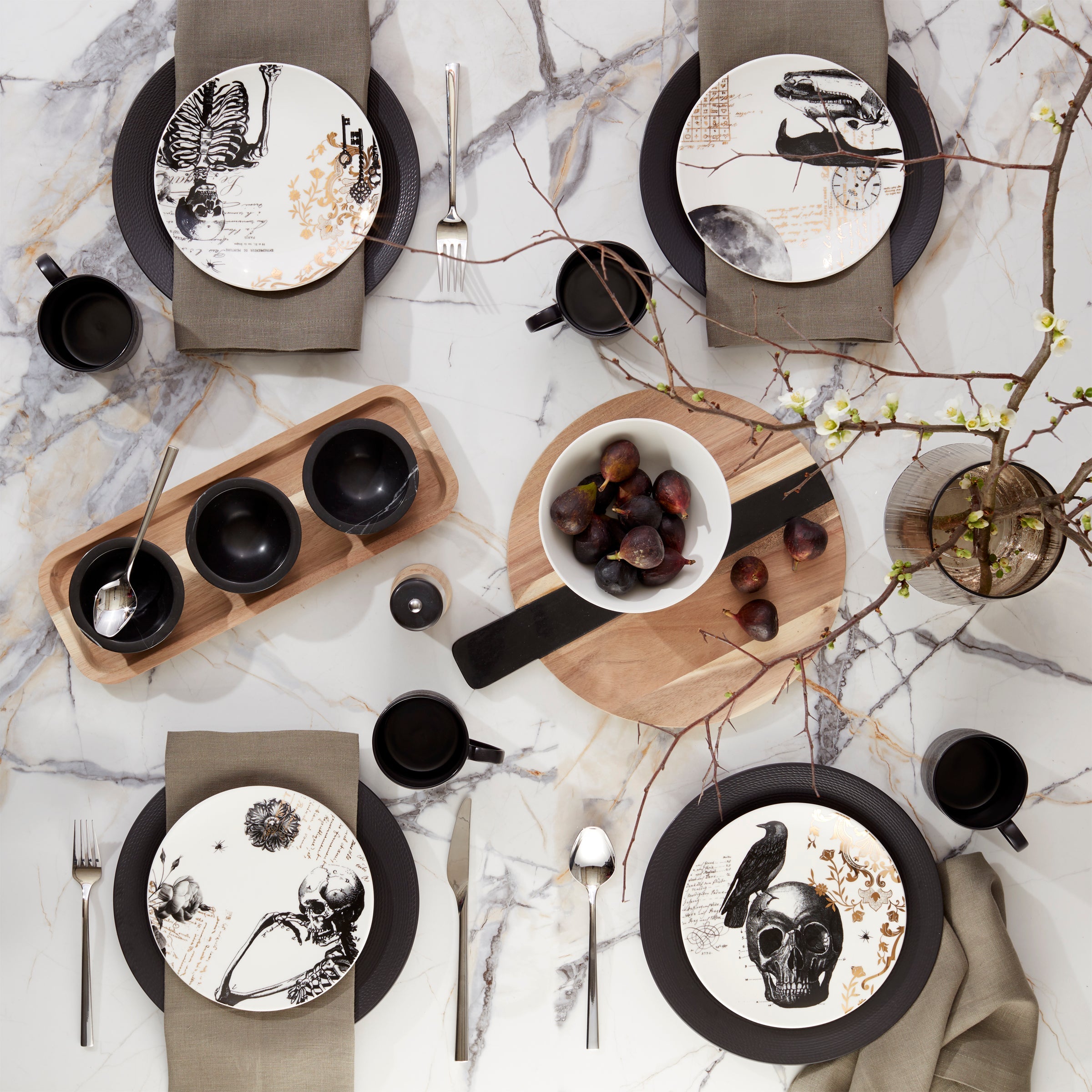 LX Collective Tray With 3 Dip Bowls - Image 20
