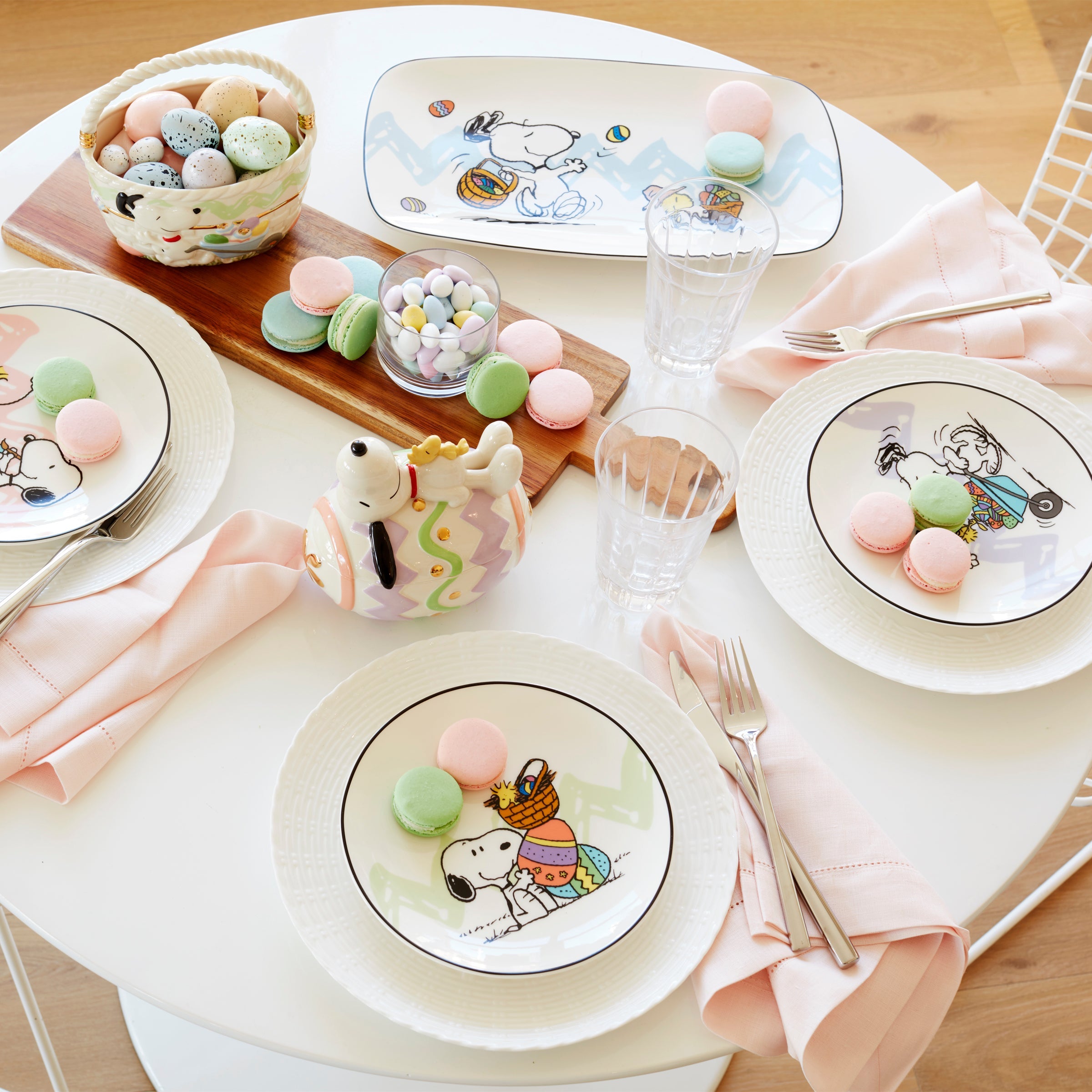 Snoopy Easter Accent Plates - Set of 4 - Image 9