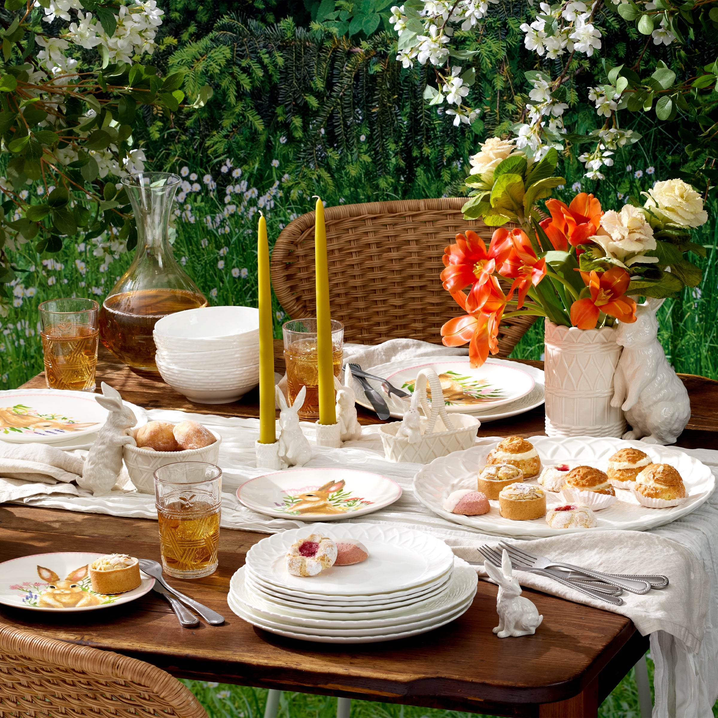 Wicker Creek 12-Piece Dinnerware Set - Image 5