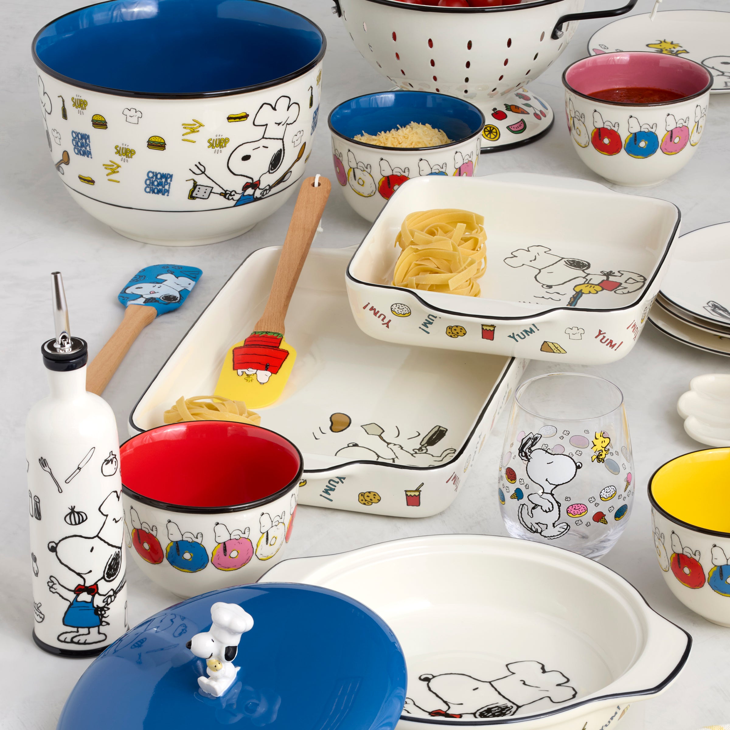 Chef Snoopy Dessert Bowls - Set of 4 - Image 3