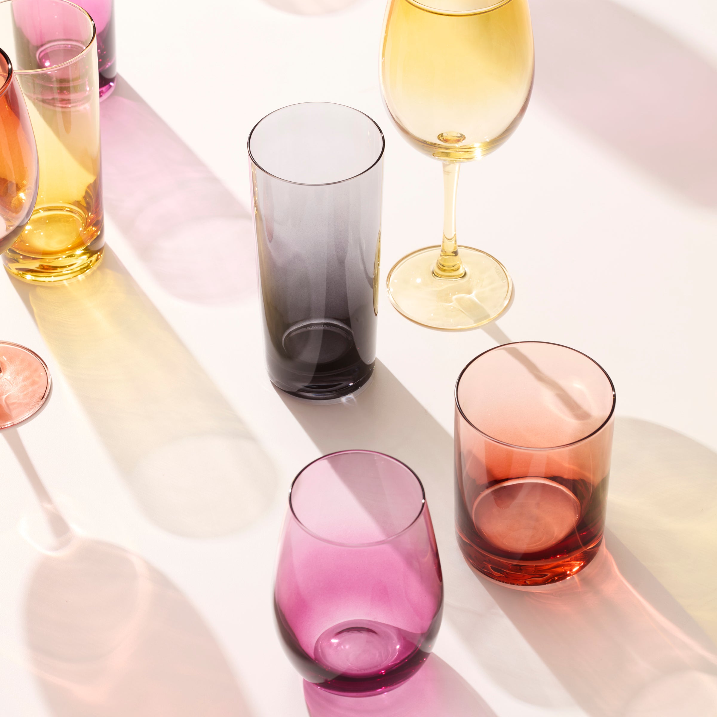 Golden Hour Highball Glasses - Set Of 4 - Image 6