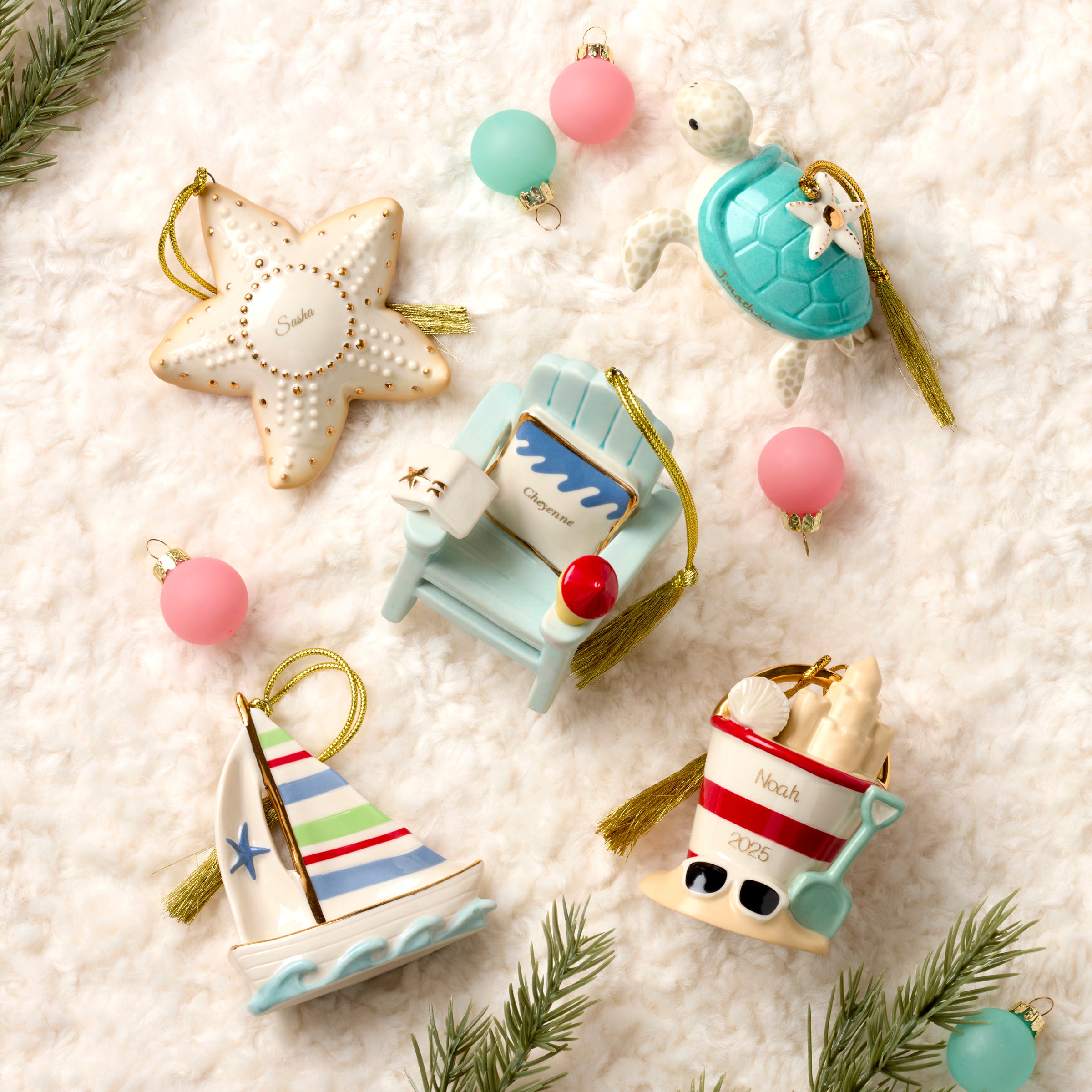 Personalized Sea Turtle Ornament - Image 3