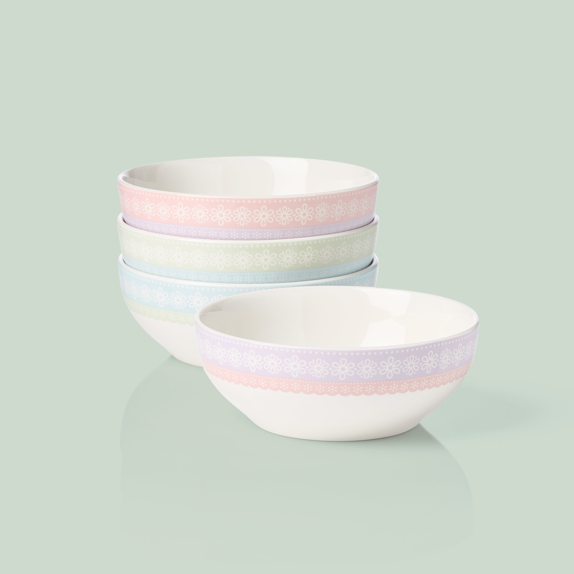 Bunny Hop All-Purpose Bowls - Set of 4 - Image 2