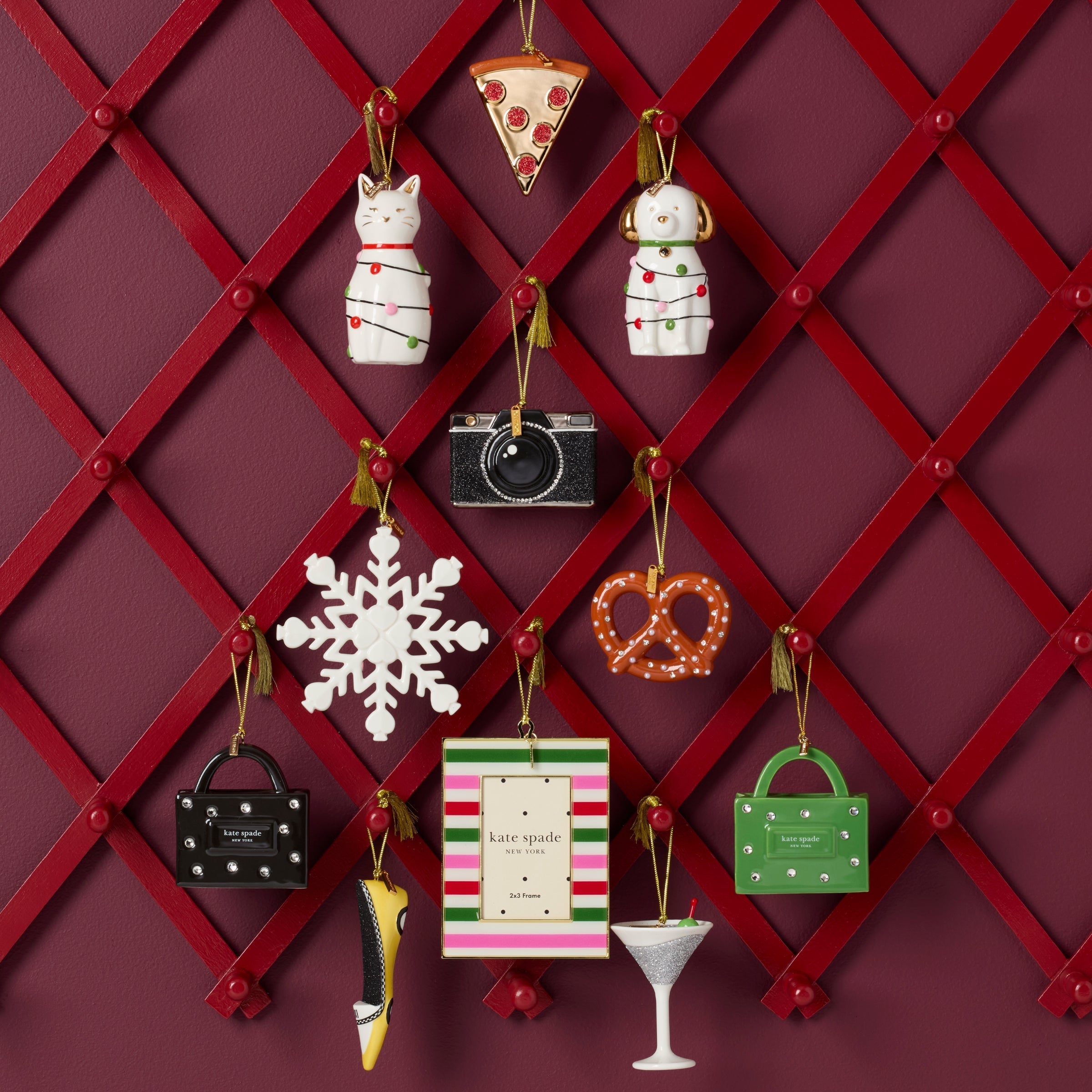 Be Jolly Snowflake Ornament - Image 3