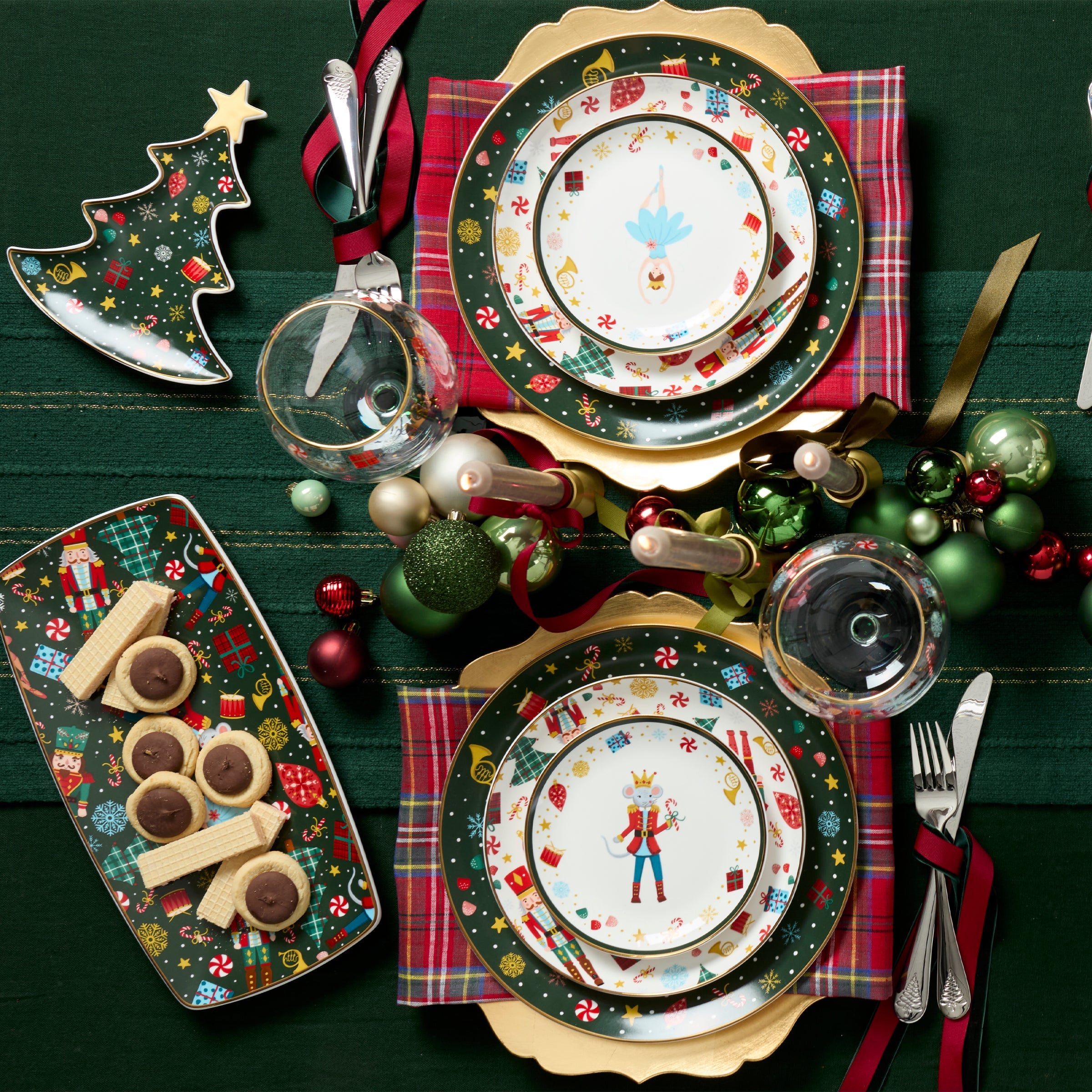 Nutcracker Ballet Dinner Plates - Set of 4 - Image 3