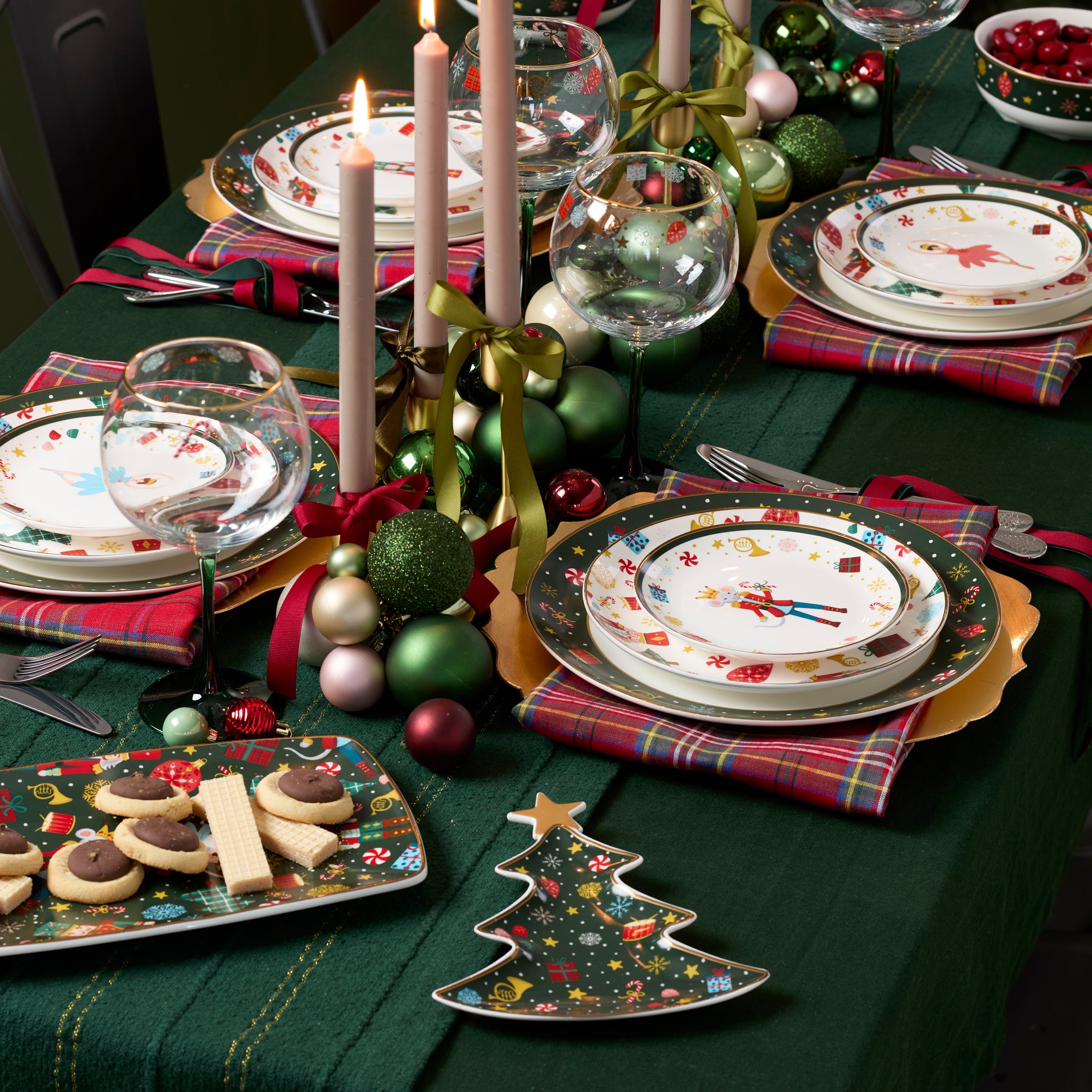 Nutcracker Ballet Dinner Plates - Set of 4 - Image 2