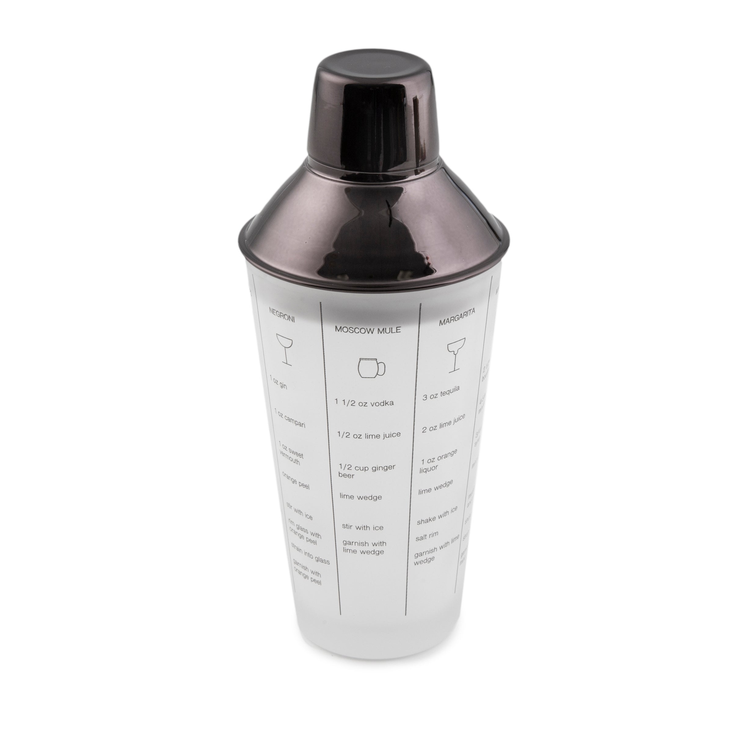Black Mixology Shaker Tool Set 5 pc - Image 4