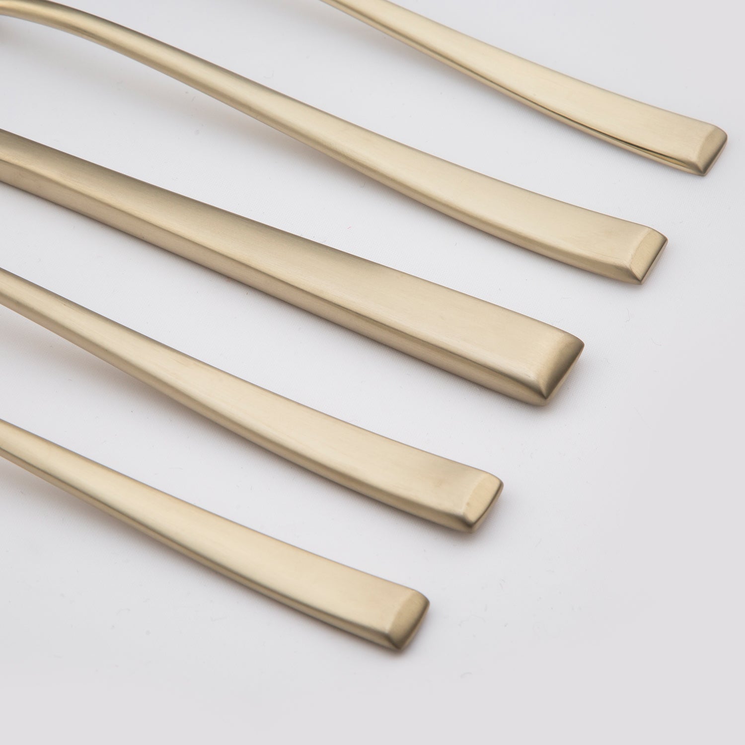 Marlise Champagne Satin 20 Piece Flatware Set - Image 5