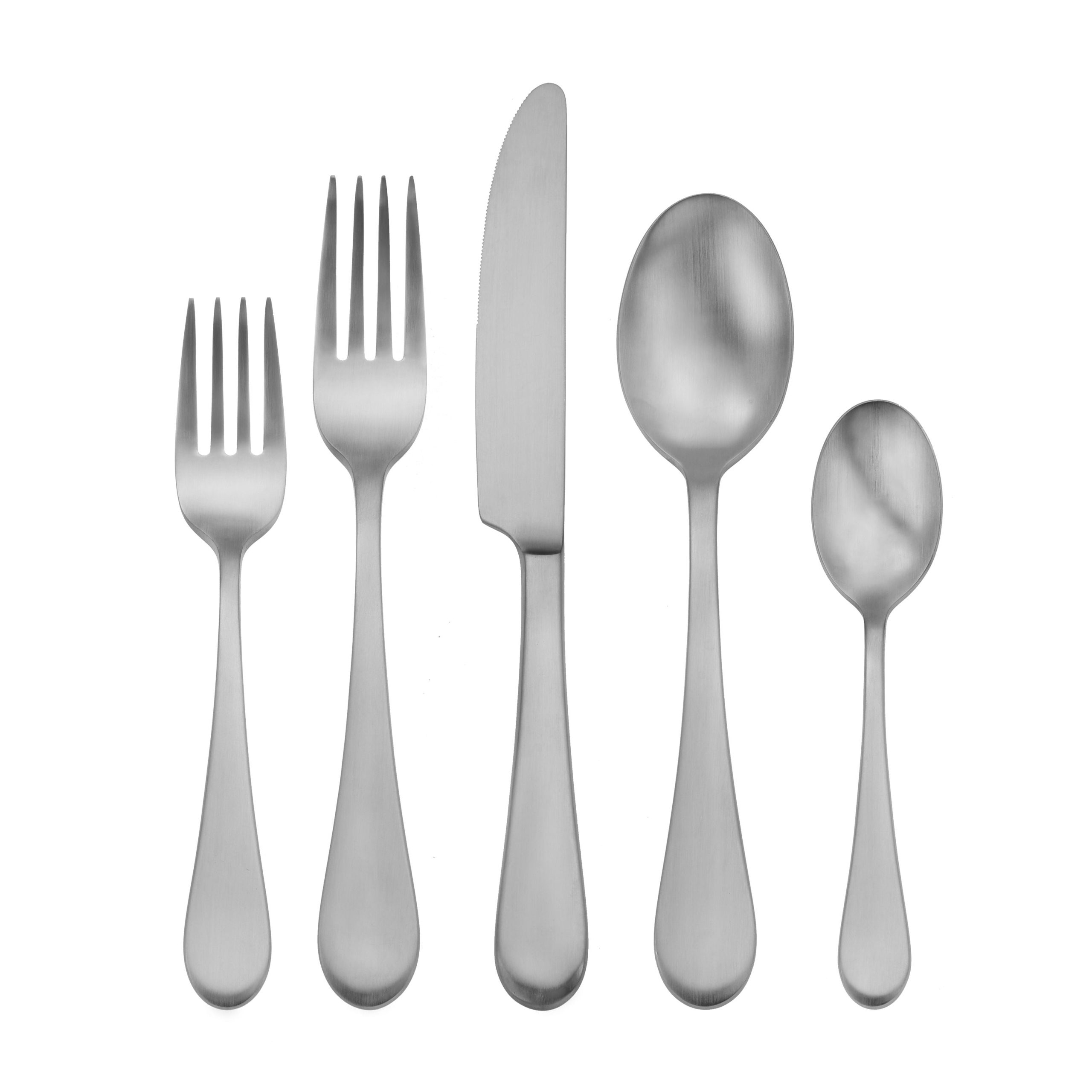 Icarus Satin 45 Piece Flatware Set